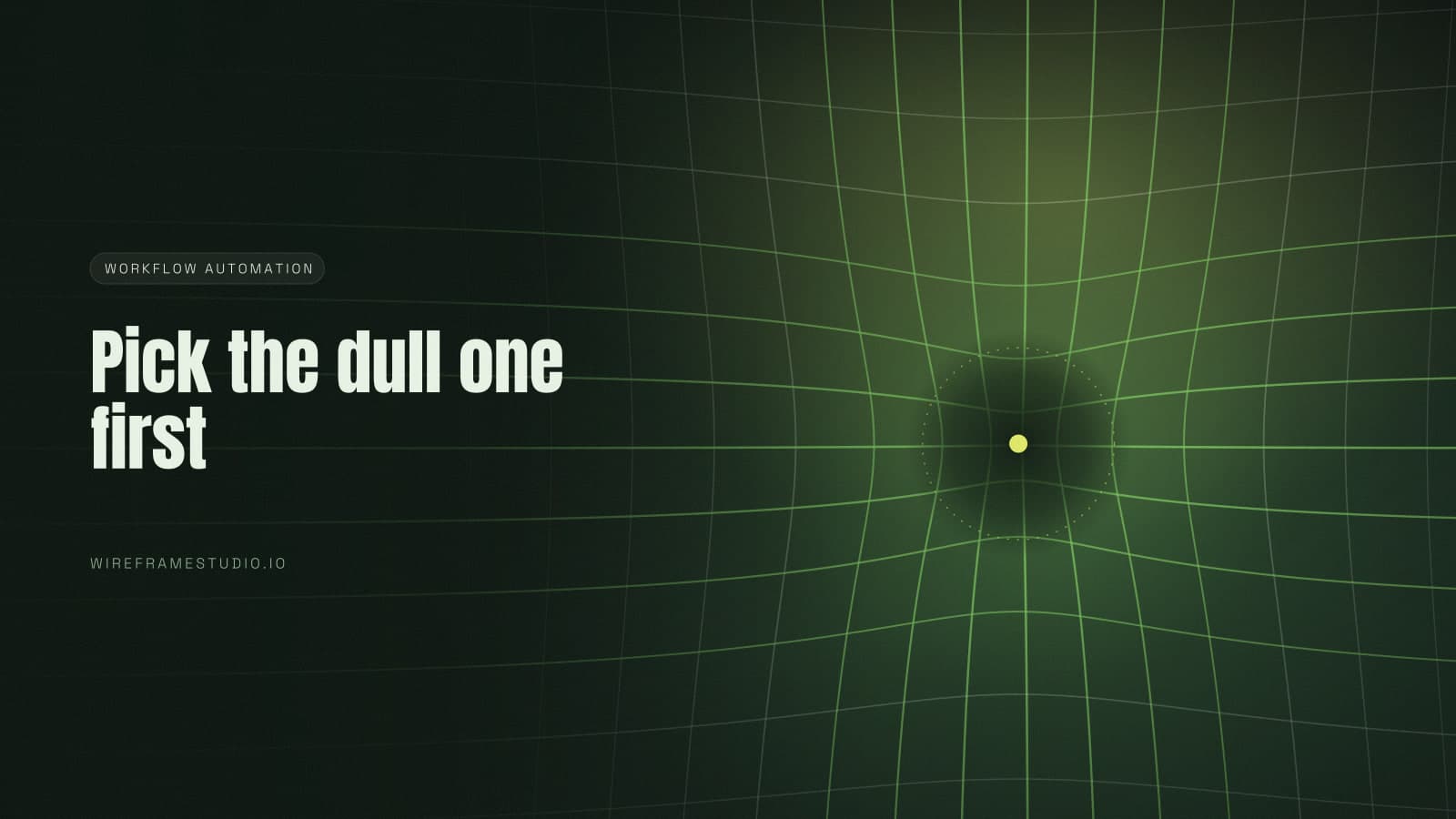 A measured grid bending sharply around one focal point